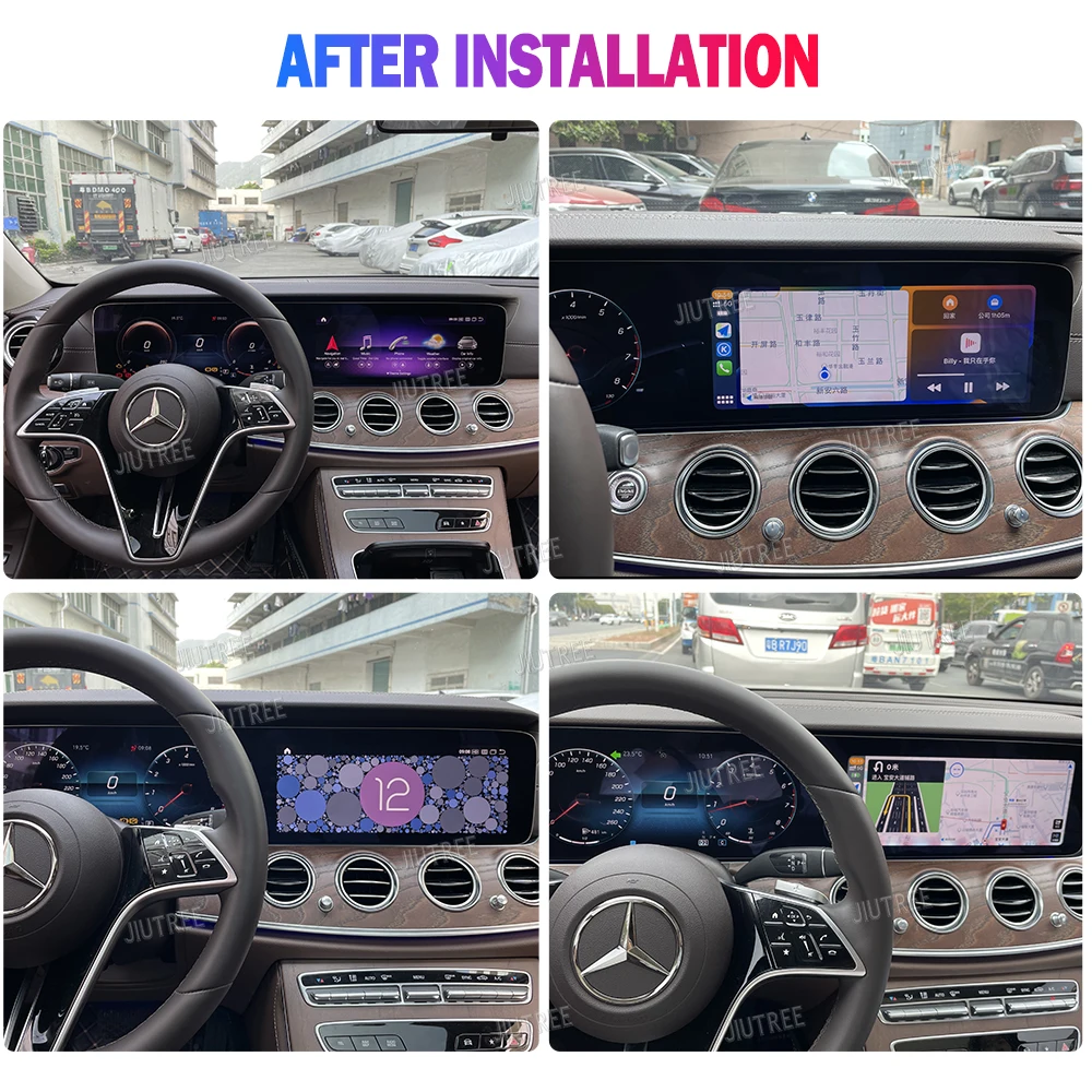 Android BOX  NTG 6.0  Android 12 Upgrade for Mercedes Benz GLE GLS W166 CLS W218 E CLASS W212 2019-2023 Qualcomm Snapdragon 662