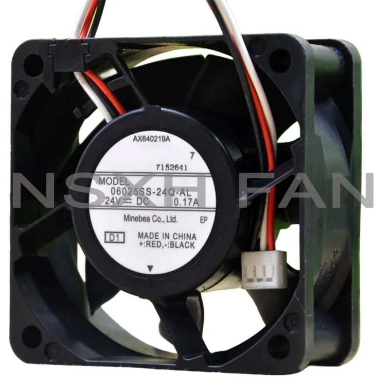 06025SS-24Q-AL 24V 0.17A 6025 6CM 3WIRES ALARM COOLING FAN