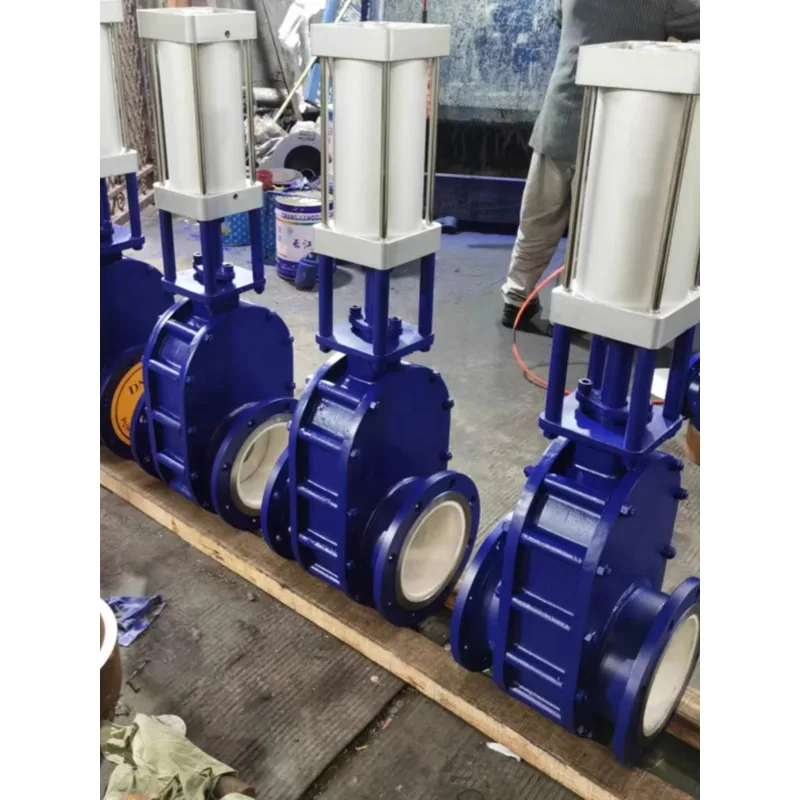 

Pneumatic Ceramic Double Sluice Z644tc-10C Balance Valve Material-Discharge Valve Feed Valve Pneumatic Ash Conveying