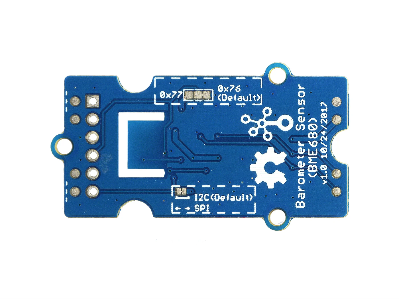 Imagem -04 - Grove-pressure And Gás Sensor Temperatura Umidade Bme680