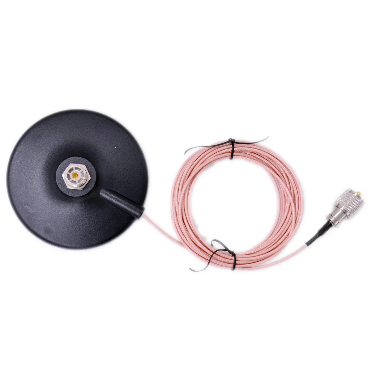 Nagoya RB-MJPT Antenna Base Boot Magnetic Mount with 16.4ft RC316 Coaxial Cable for Mobile Car 100mm Diame Stable Roof Accessory