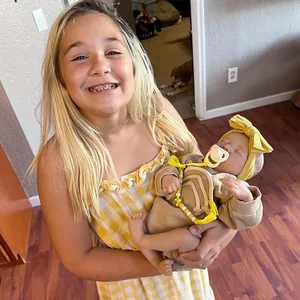 MRB Levi Reborn Baby Doll ، مرسومة بالفعل من النوم الفينيل حديثي الولادة ، 3D الجلد ، الأوردة المرئية ، مقتنيات دمية الفن ، 17 أفضل 8 رأس طفل مبيعا - رقم 6