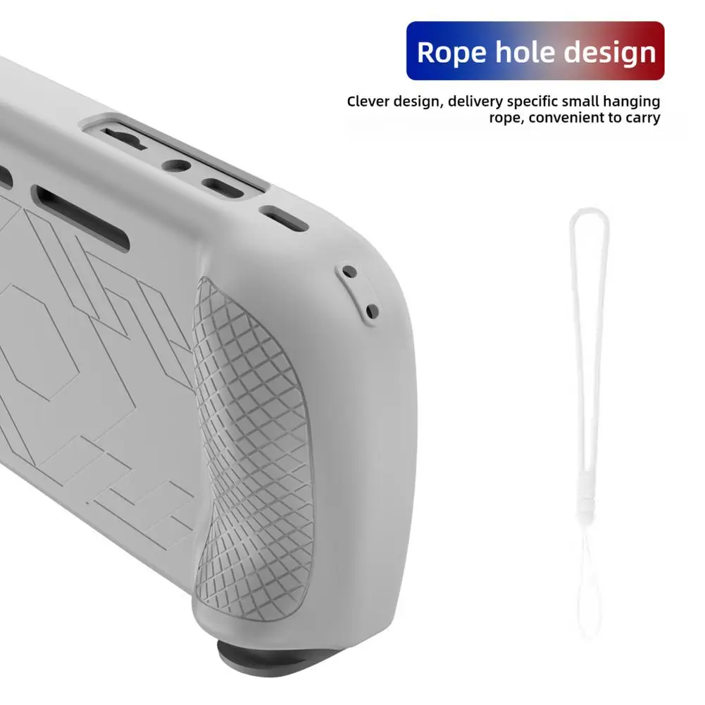 Silicone Protective Case For ANBERNIC RG 406H 360-degree Full Coverage Design Non-slip Anti-fall Dust-proof Game Handheld Shell