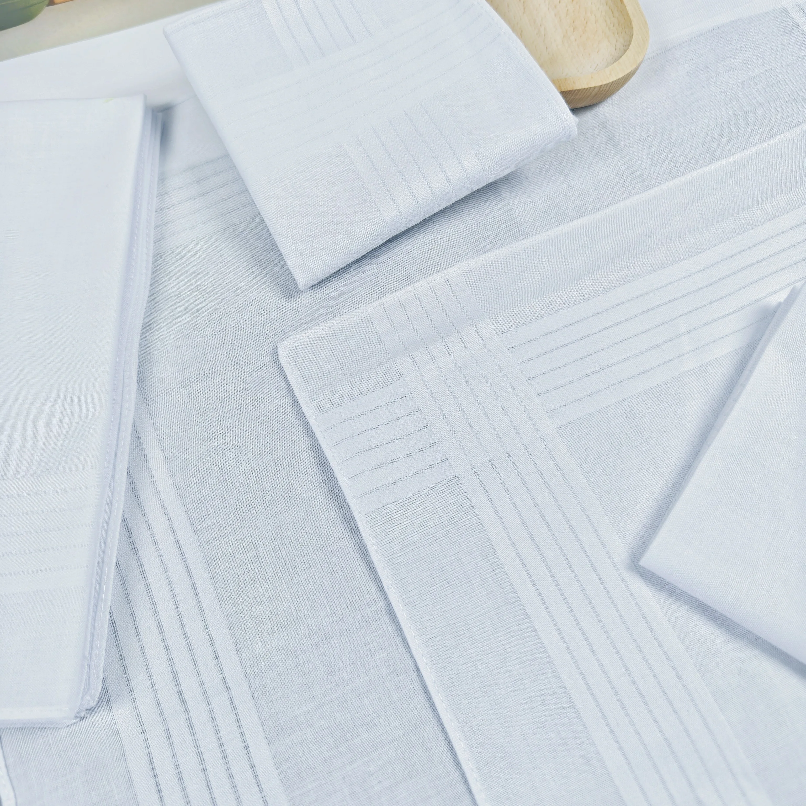 Fazzoletto in puro cotone da 40 cm con sensazione sottile. Fazzoletto da ristorante per tovaglioli da lavoro 18 pezzi