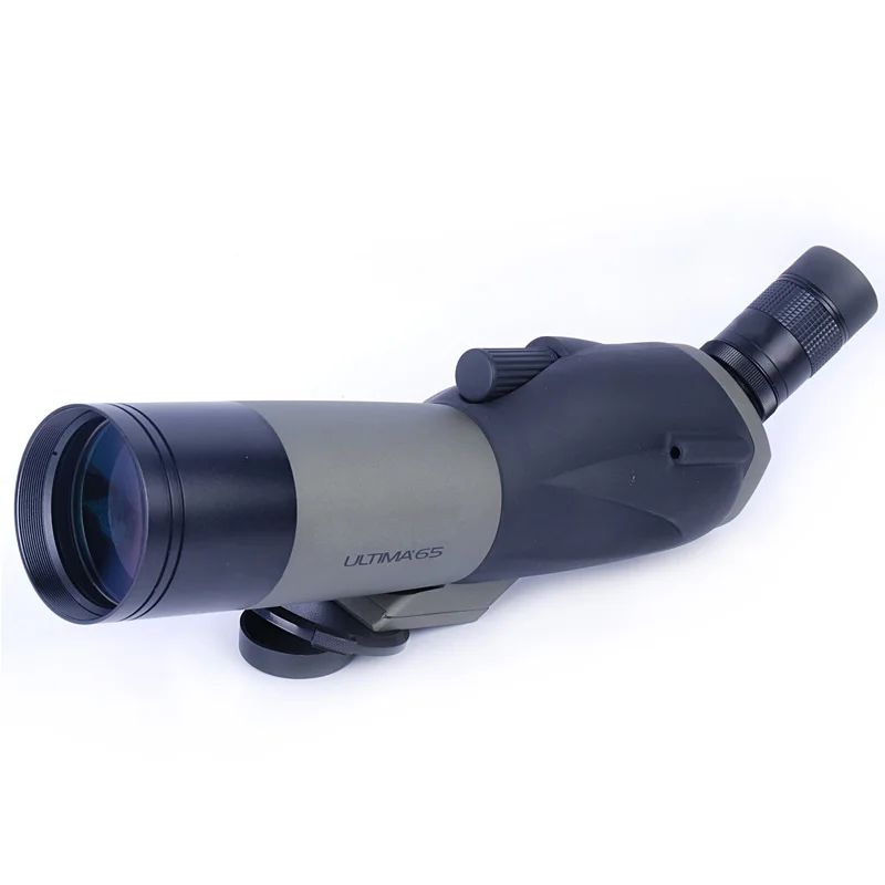18-55x65A Bird Watching Floating Angled Spotting Scope Monocular Telescope with BAK-4 Prism and Multi-Coating