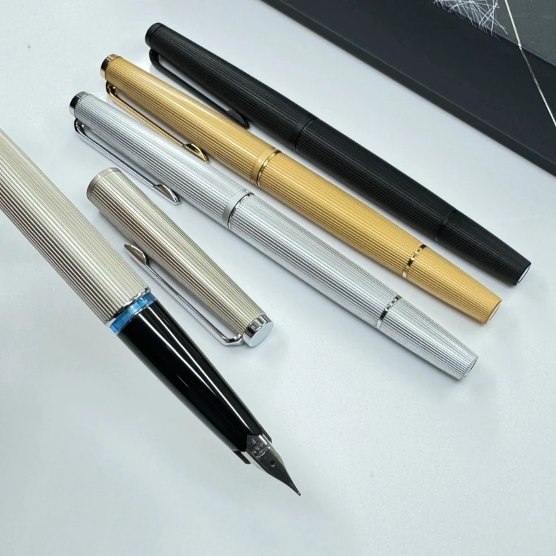 MAJOHN AAA Quality Metal Fountain Pen 0.5mm Nib Office Stationery Fashion Writing Ink Pen for Birthday Gifts