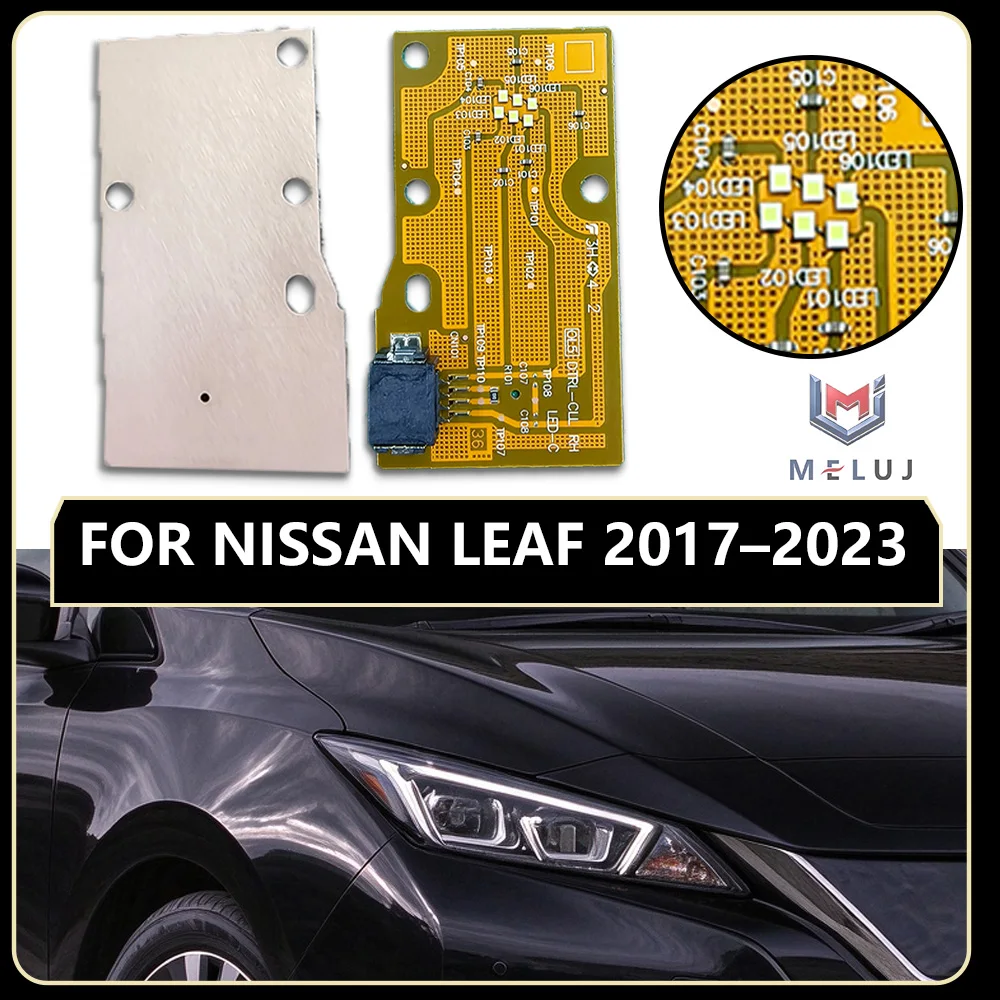 For Nissan Leaf 2017 2023 Light Source Chip Headlight Daytime Running Chip Light Source Board Replacement Spare Repair Component