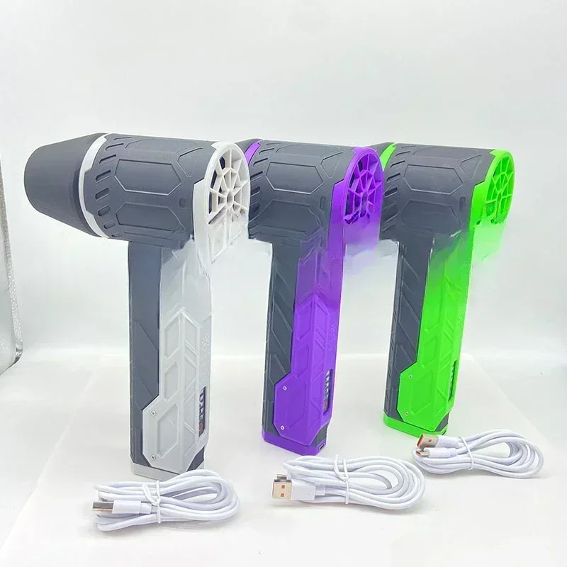 Hot SalesRechargeable Handheld High Power Turbo Wireless Jet Fan Air Duster Thrust Supper Big Jet Fan Dry