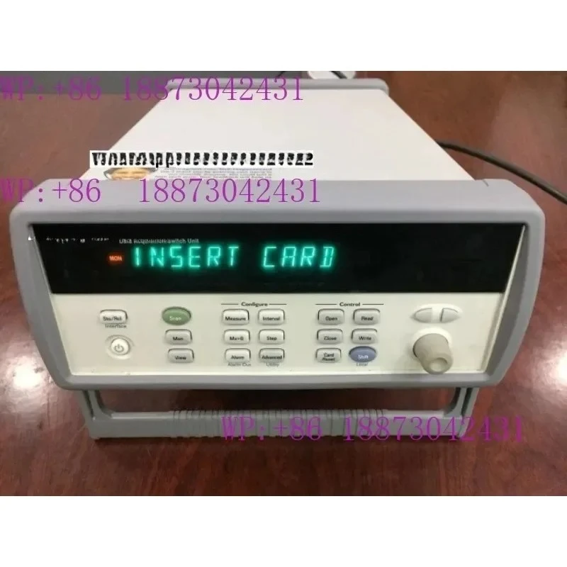 4970A temperature acquisition instrument 34972A switch unit/data collector  1PCS