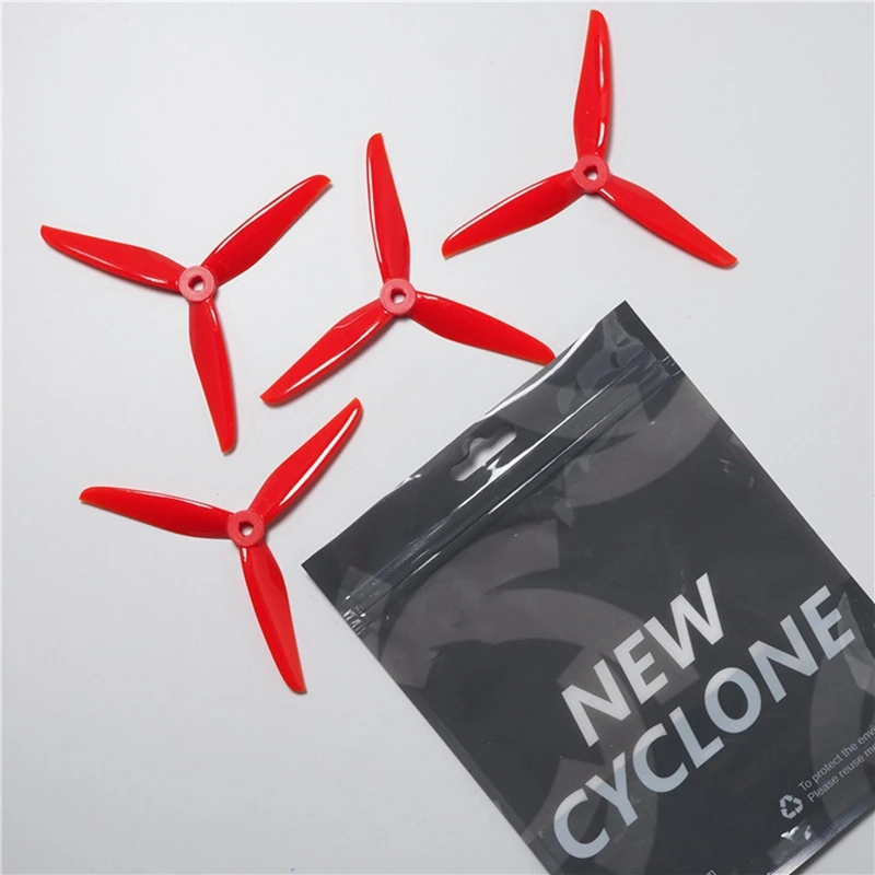 2Pairs T5146.5 Propeller 5 Inch 3 Blade 2CW+2CCW Propeller For 2207-2306 1800KV-2020KV Motor RC FPV Racing Drone Part