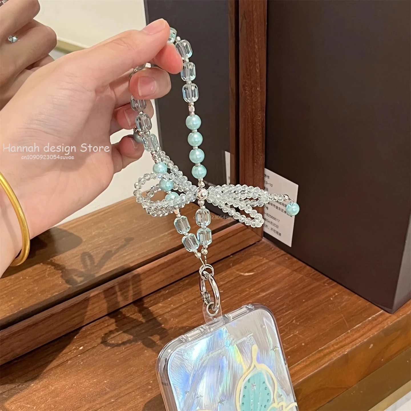 

Y2k ремешок для мобильного телефона, роскошная цепочка на запястье со стразами и бантом, очаровательный хрустальный кулон, женский брелок, короткая подвеска на запястье