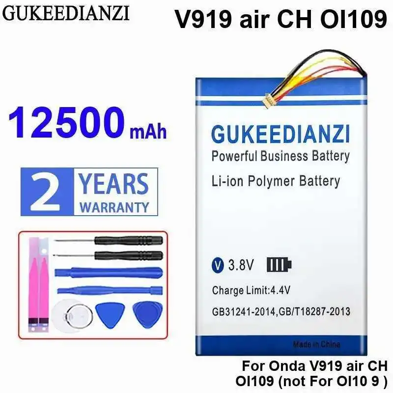 

Laptop Battery High Capacity 12500Mah For Onda V919 Air CH OI109 Not OI10 9