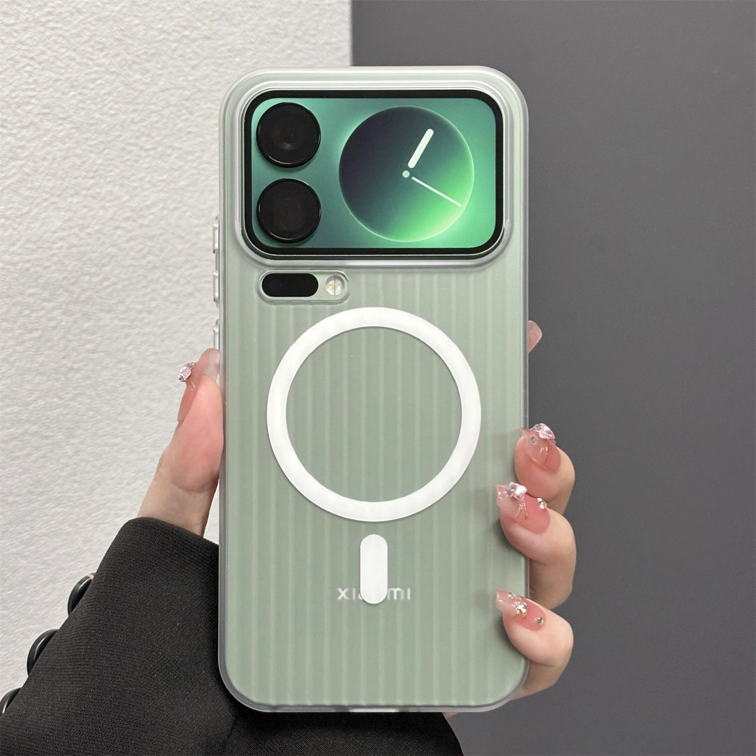 حافظة مغناطيسية شفافة من البولي كربونات لهاتف Xiaomi MI 17 17 Pro 17 Pro Max 15 14 Ultra Pro 13 لتغطية Magsafe صديقة للبشرة #4