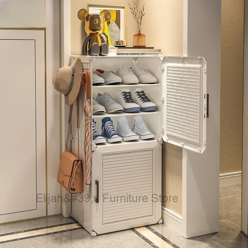 

Living Room Storage Shoe Cabinet Household Minimalist Shoe Storage Hanger Simple Modern Small Entrance Dormitory Shoe Rack