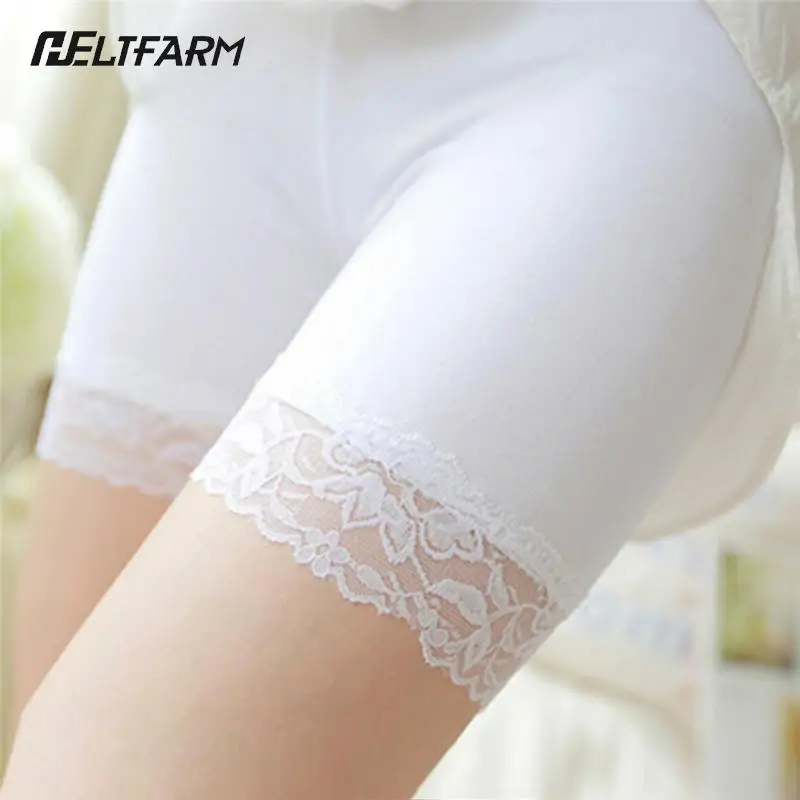 Soft Cotton Seamless Safety Short Pants Summer Under Skirt Shorts Modal Ice Silk Breathable Short Tights Underwear