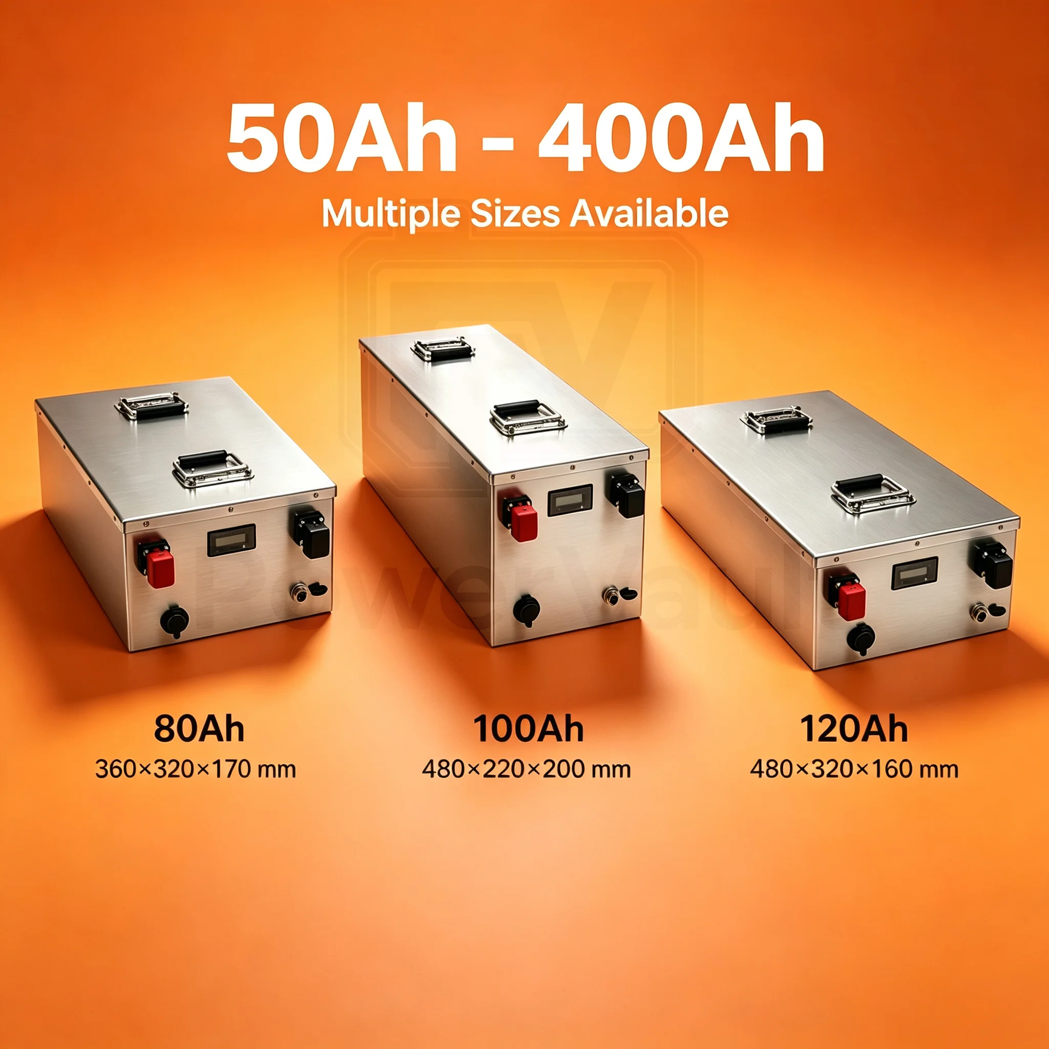 60V LiFePO4 Battery 80Ah 100Ah 120Ah 20S Smart BMS 73V 10A Charger 6000+ Cycles for Golf Cart Sightseeing Car Tractor 3KW-6KW EV