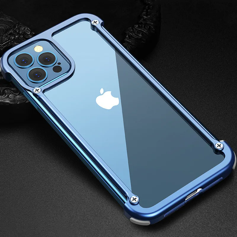 

HUI-26 Metal Armor Case for iphone 14 13 Pro Max Case Shockproof Funda Aluminum Cover for iphone 14 Pro 14 Plus Case