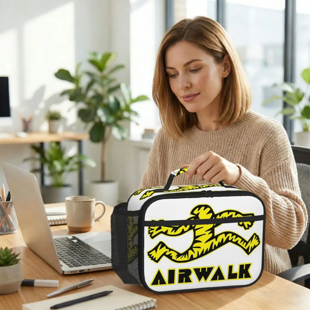 

Tattoo Old School Style Airwalk Insulated Lunch Bag for Kids School Cooler Thermal Food Box Tote Portable Lunch Boxes Container