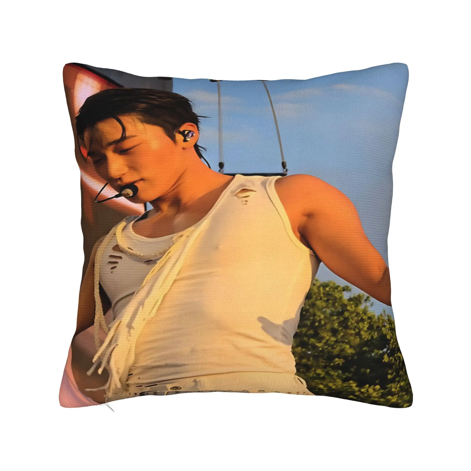Stylish Home Choi San A-Ateez-Z bad 2026 Decor Pillowcase Accessories  Pillow Cover Square Multi-Size