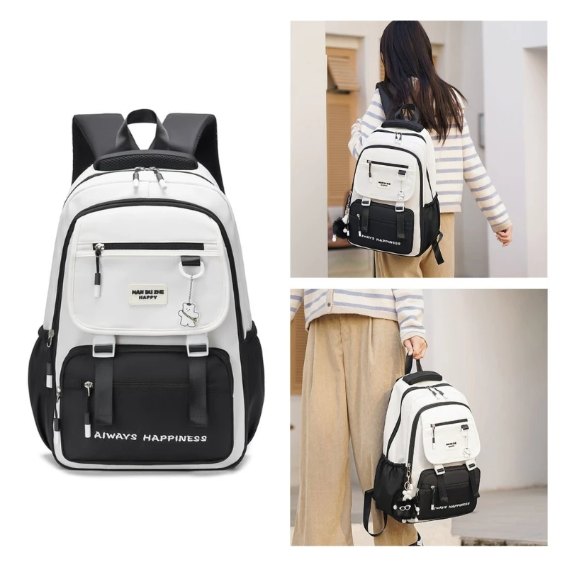 feminina saco livro viagem espaçoso & à prova dwaterproof água mochila legal feminino faculdade mochila feminina