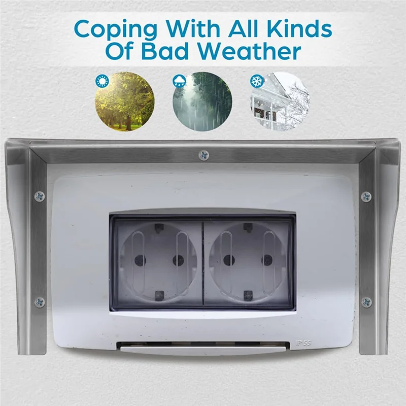 

AAAEL-Plate Protector Socket Cover Door Lock Cover Forcontrol Machine System Reader Doorbell Socket Cover