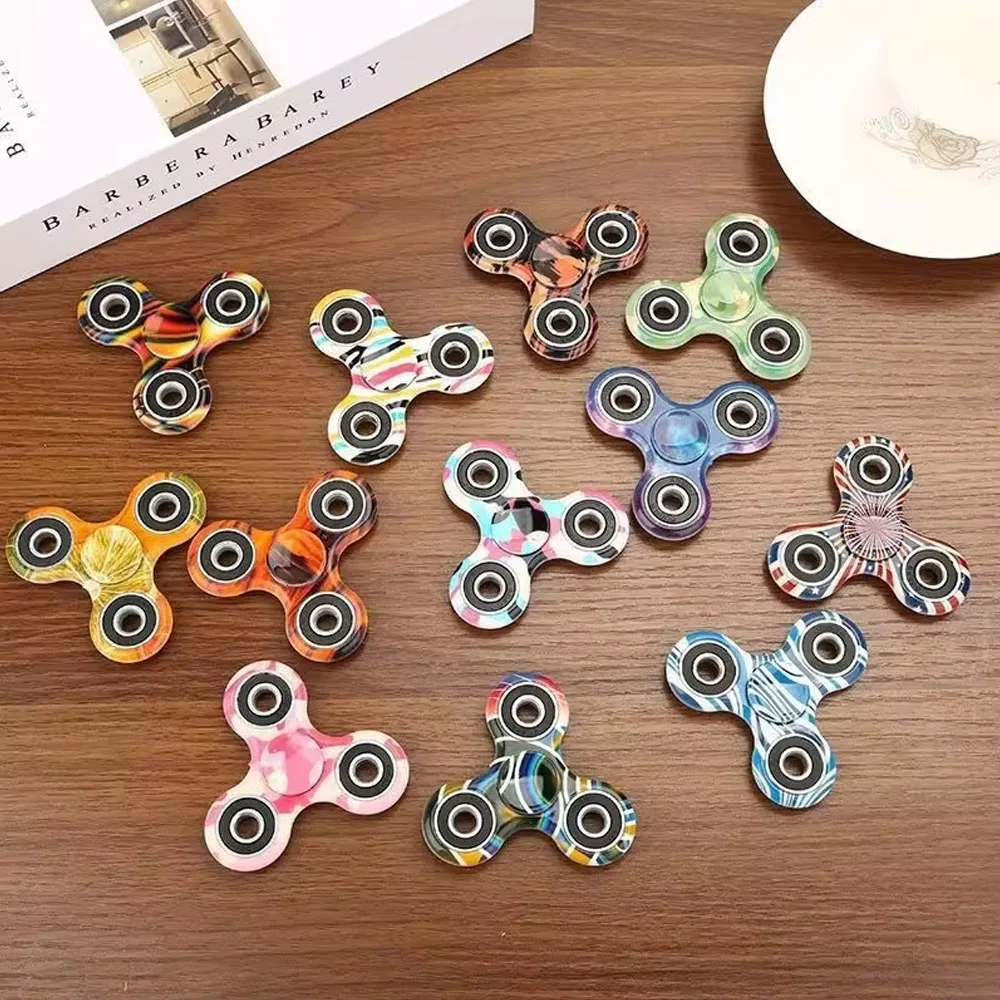 Spinner de Mano Colorido, Spinner EDC, Spinner Arcoíris, Juguete Antiestrés para Spinner, Alivia el Estrés y la Ansiedad, Spinner para Dedos