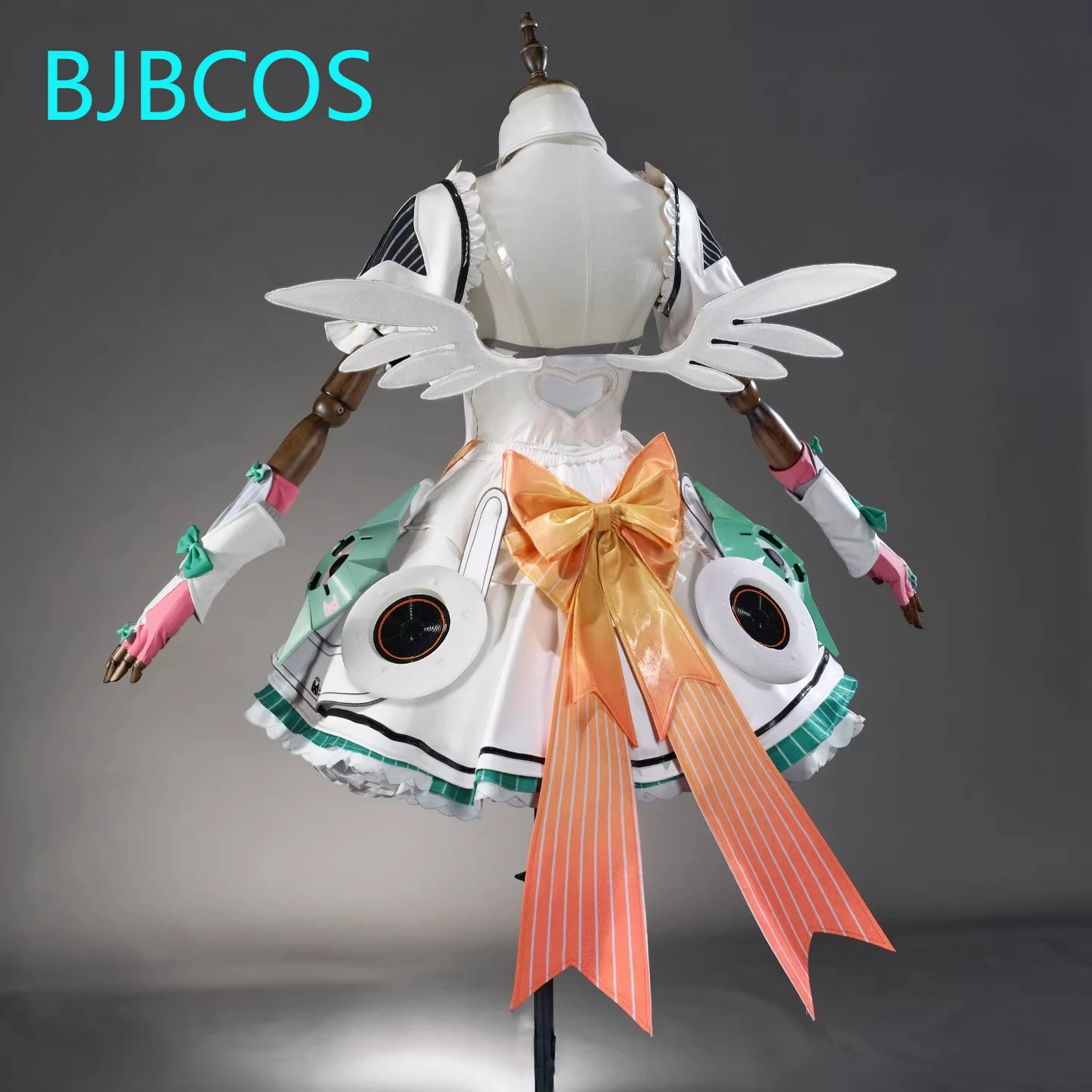 【In Stock】Aria Cosplay Costume Game Zenless Zone Zero Women White Dress Wings Prop Full Set Carnival Halloween Anime Game Role 2