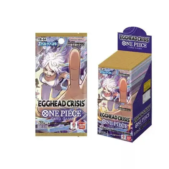 One Piece OPCG EB04 Booster Pack Japanese Version TCC Collectible Cards Bandai Single Pack for Card Collectors