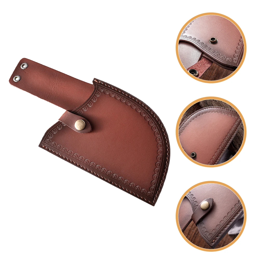 

Round Knife Reusable Kitchen Sheath Safe Cutter Guard Non Slip Travel Home Use Knives Protector