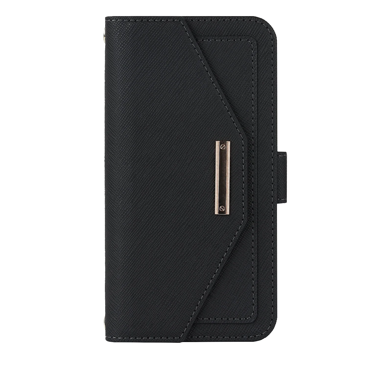 Portefeuille à bandoulière avec porte-cartes, étui de téléphone en cuir pour iPhone 16 15 14 13 12 11 Mini Pro Max X Poly 7 8 Plus Cover