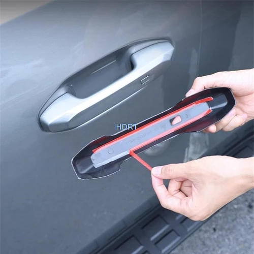 Imagen 2 del producto Pomo de puerta de estilo de coche, marco de cuenco, cubierta de manija de puerta, Protector de moldura, accesorios de decoración aptos para Chery Jetour T2/Traveler 2023 +