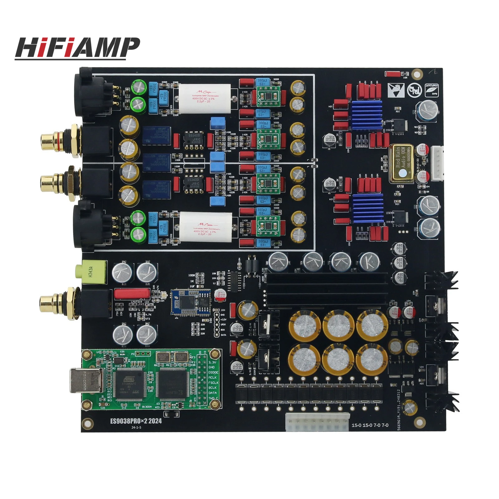 HiFiAMP Dual ES9038PRO Decoder - đánh giá và giá Dac Es9038Pro Usb