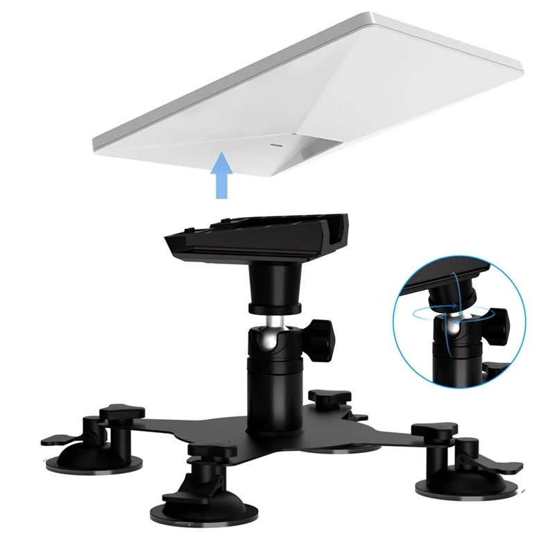 Для Starlink Mini Base + присоска, кронштейн для крыши, антенна, кронштейн на присоске, основание на присоске для крыши/окна/автомобиля