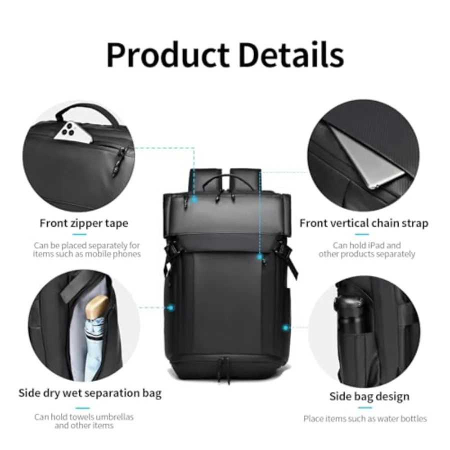 حقيبة ظهر للسفر مقاومة للماء من sarlar لوحدة تحكم الجيتار اللاسلكية PDP RIFFMASTER حقيبة حمل كبيرة جدًا تناسب غطاء PS5 PS4 الكبير