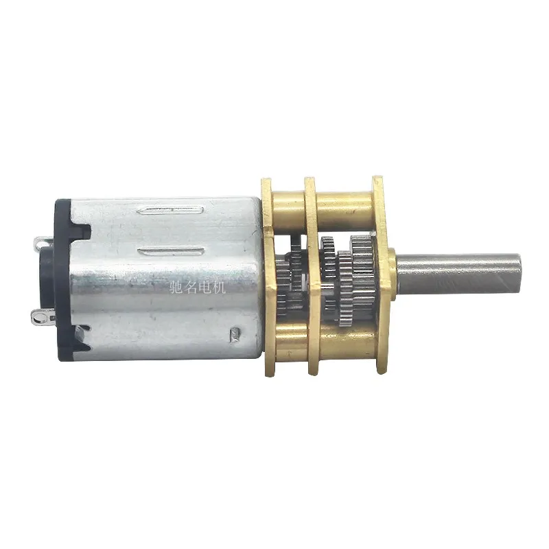 GA12-N20 DC 3V 6V 12V Micro Metal Gear Motor Gear Wheel Gear Motor 30RPM 50RPM 60RPM 100RPM 150RPM 200RPM 300RPM 600RPM 1000RPM