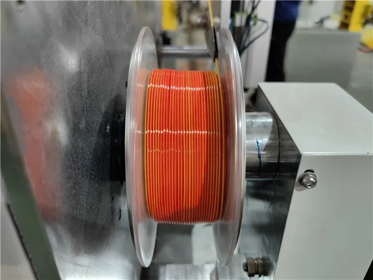 New design tricolor 3D printer filament extruder machine