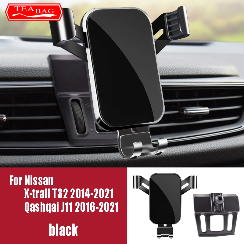 Car Mobile Phone Holder For Nissan x-trail T32 T33 Qashqai J11 Tiida C13 2014-2021 GPS Stand Auto Navigation Bracket Accessories