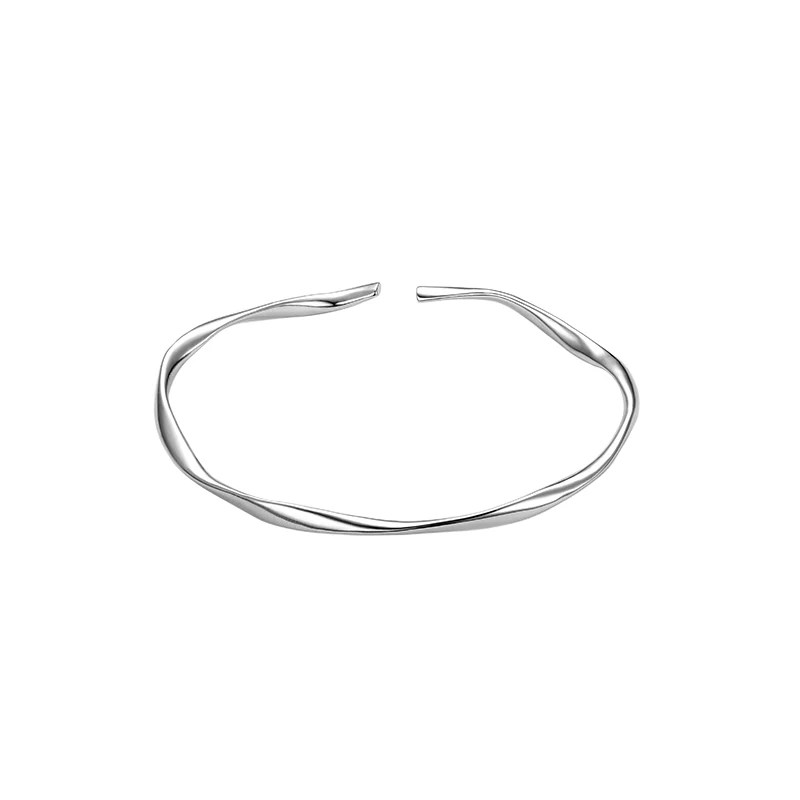 

925 Sterling Silver Mobius Ring Bracelet Young Bracelet Women's Bracelet