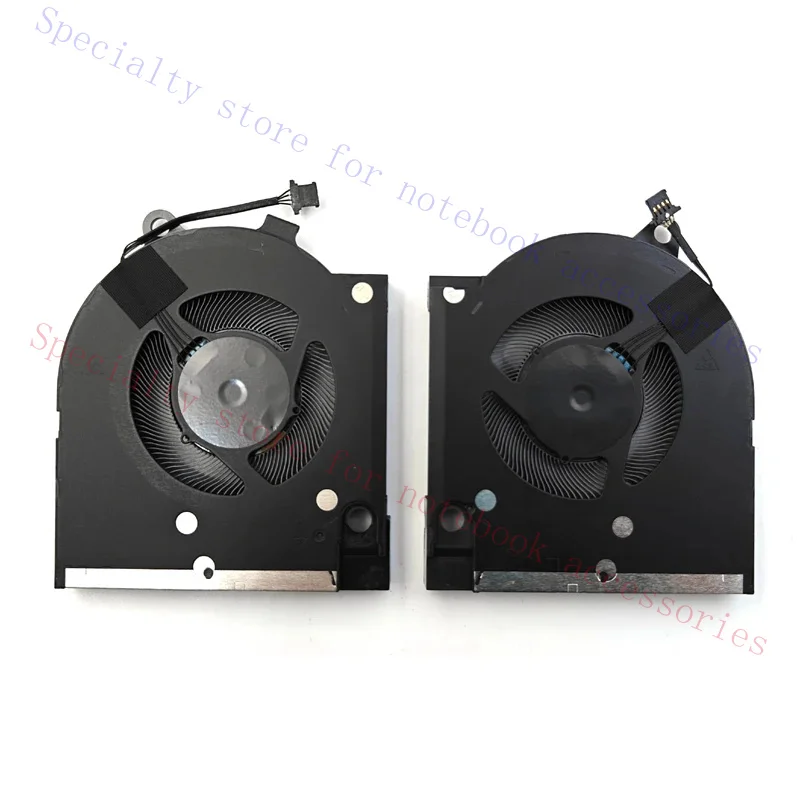 New For Dell G15 5520 5525 2022 / G16 7620 RTX3060 RTX3070 Laptop CPU & GPU Cooling Fan 12V