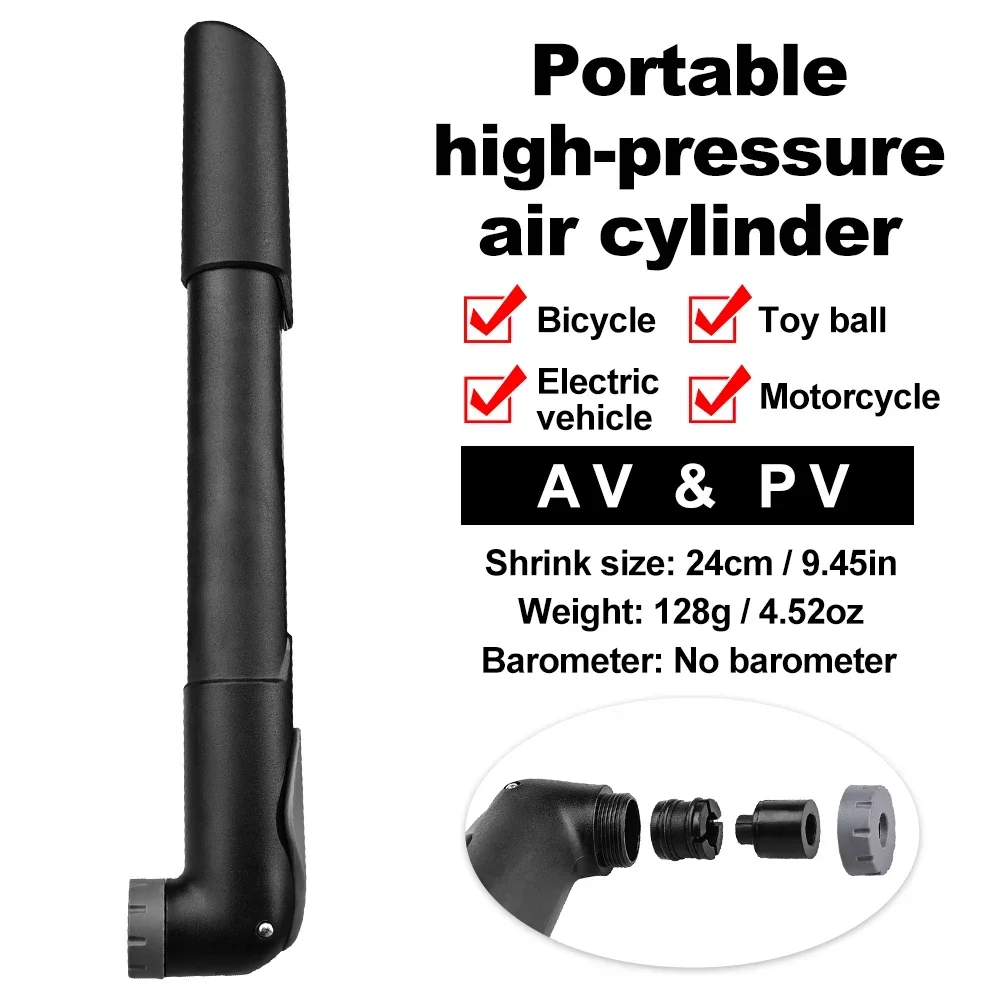 PHMAX دراجة صغيرة مضخة المحمولة دراجة مضخة يدوية منفاخ لإطارات السيارة الجبلية الطريق دراجة مضخة الكرة مضخة الكرة الملحقات