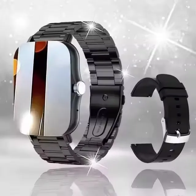 2026 Nieuw Smartwatch 1.44''HD Scherm Bluetooth Oproep Slaap Bloedzuurstof Bloeddruk Gezondheidsmonitoring Horloges Voor Vrouwen Mannen Ht30