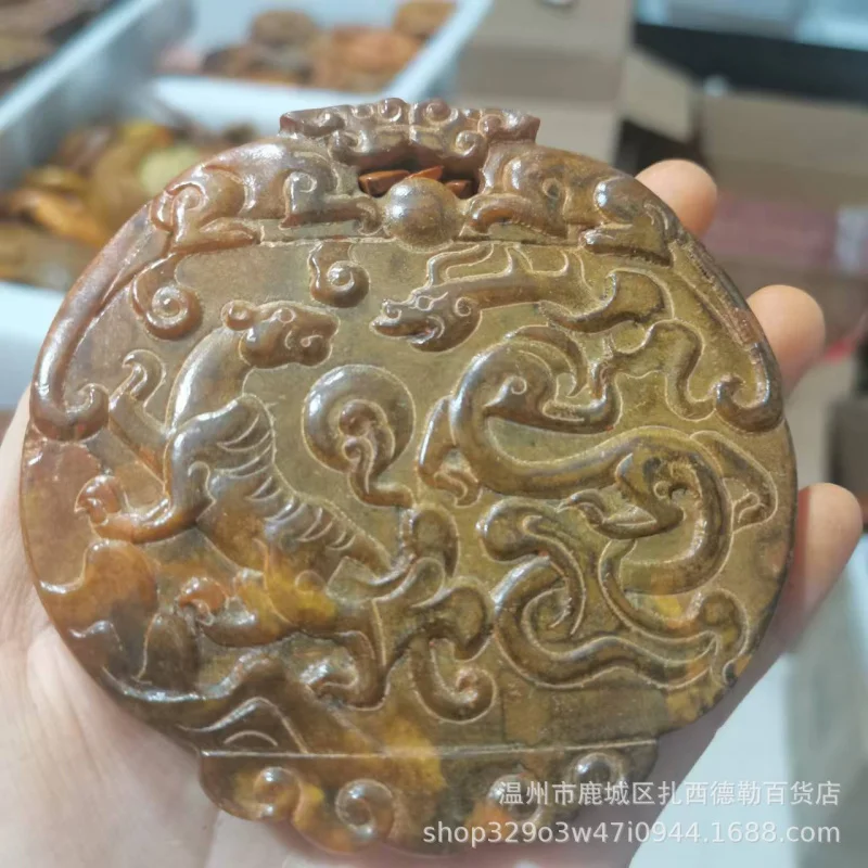

Wholesale High-Quality Ming Qing Objects High Ancient Han Dynasty Antiques Jade Xiu Jade Antiquities Jade Old Goods Pendant Drag