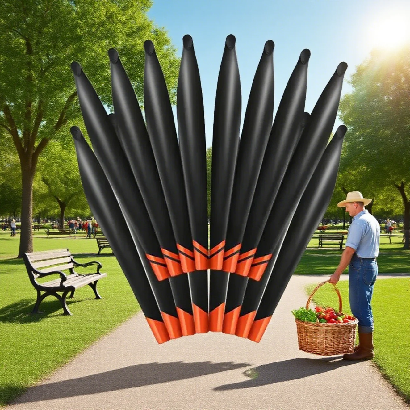 

Folding Propeller 5413/5415 For DJI T40/T50 Drone Carbon Fiber Plastic Mix Propeller Agricultural Drone Accessories