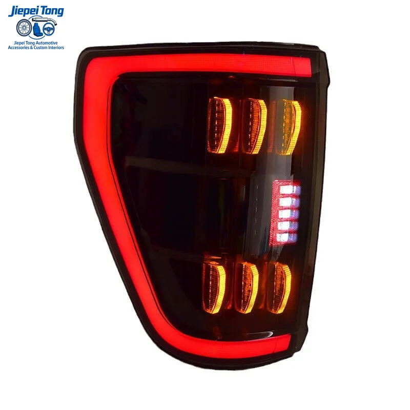 

Подходит для задней части Ford Raptor F150, модель 2022-2023 гг., модифицированный светодиодный фонарь: ходовые огни, стоп-сигнал, указатель поворота, фонарь заднего хода