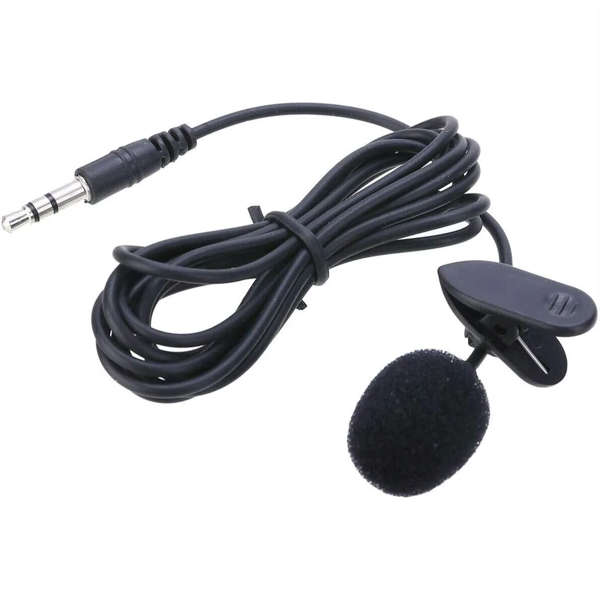 Micrófono para PC de 3,5 mm, micrófono de condensador manos libres para grabación, juegos, Skype, Plug and Play