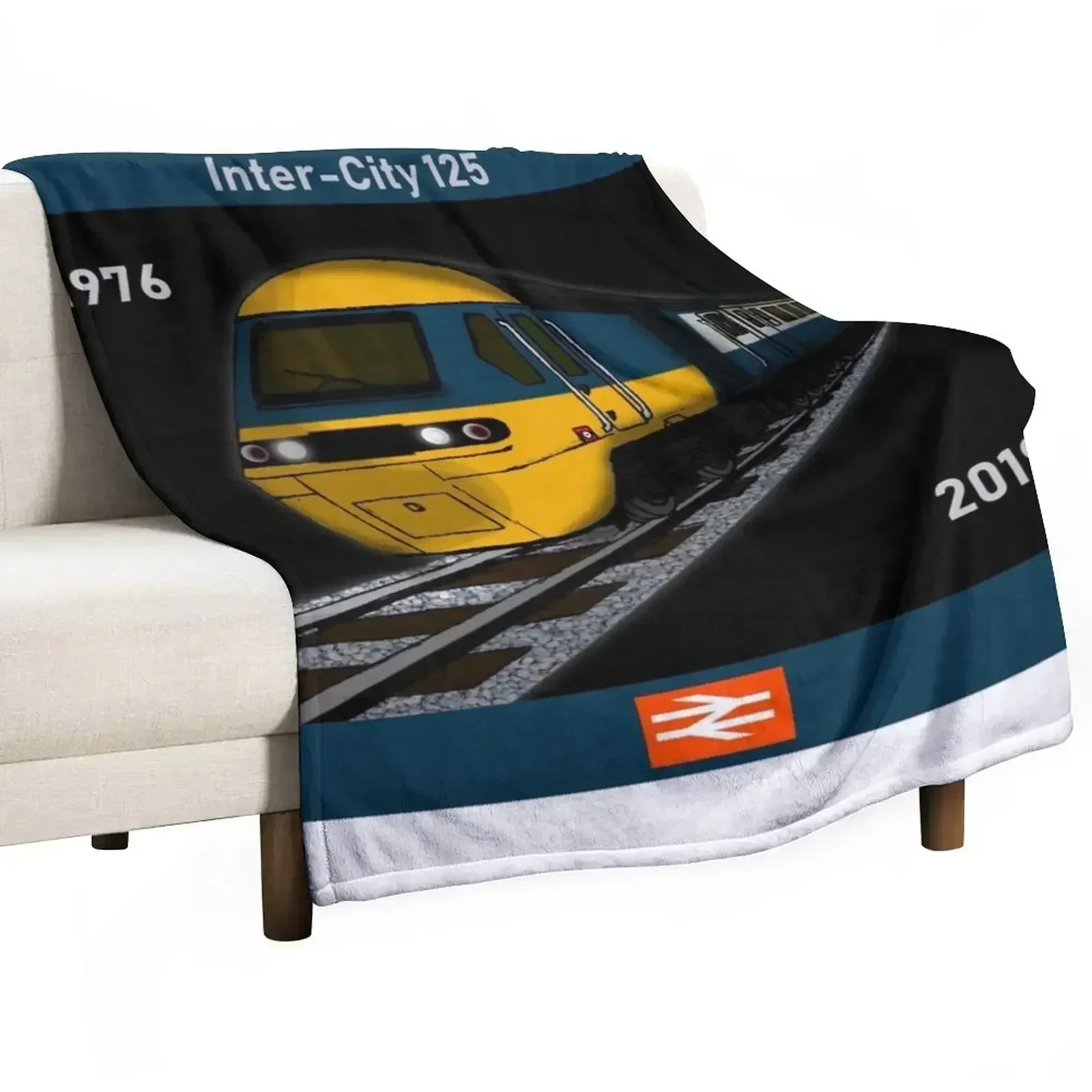 Intercity 125 Throw Blanket Vintage For Baby Blankets