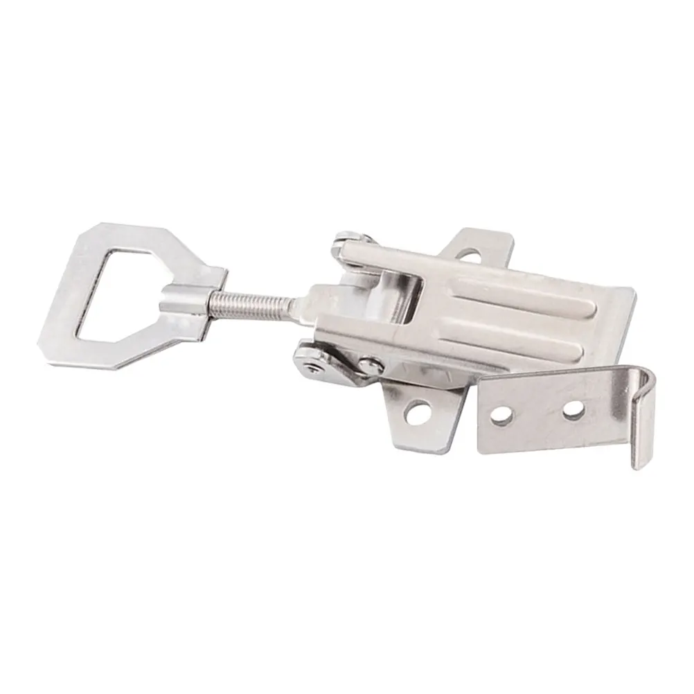 

Adjustable Toggle Latch Clamp Heavy Duty Stainless Steel For Machinery Equipment Box Chest Fastening Horizontal Quick