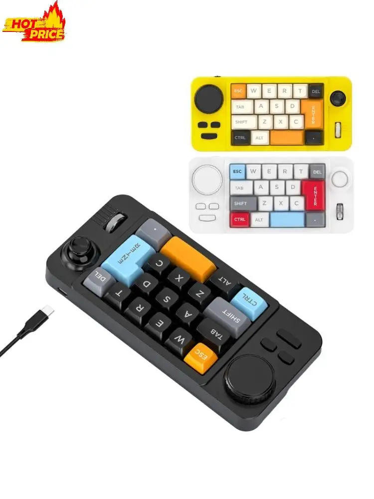 

Customizable Mechanical Keyboard 19 Mini Keypad Programmable Joystick