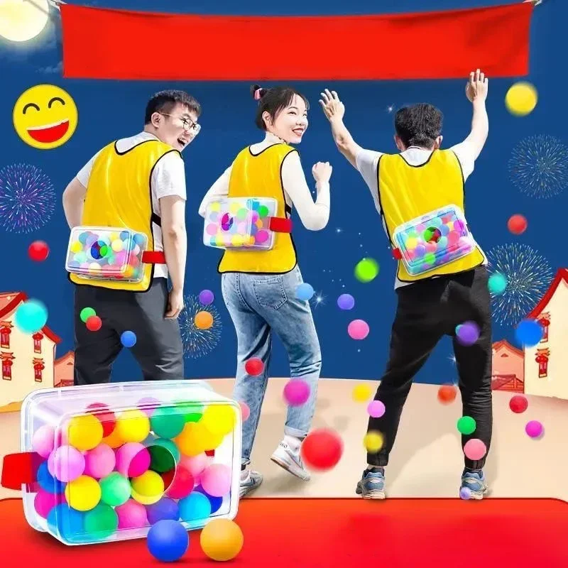 Shaking Swing Balls Game Dance Box for Children Adult Outdoor Indoor Funny Interaction Sport Party Sensory Activities Funny Toy