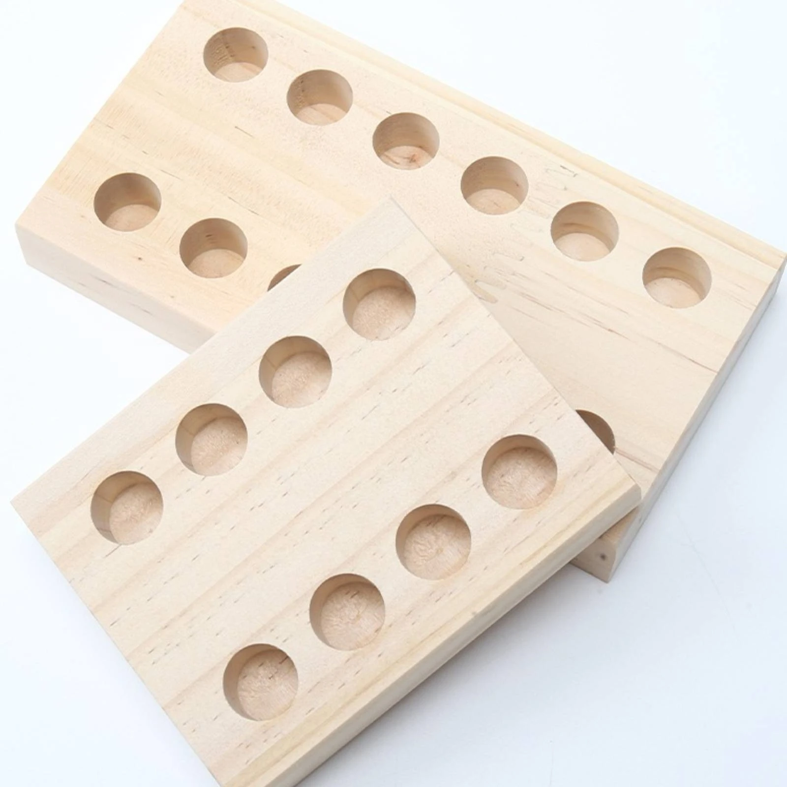 Pliers Holder Sturdy Wood Wood Plier Organizer Rack Wood Pliers Block Bench Top for Craftsmen, Workshop, Workbench